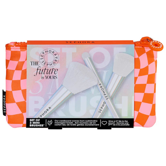 SEPHORA COLLECTION, Mini Face and Eye Brush Set