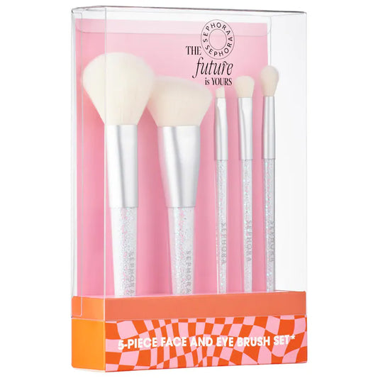 SEPHORA COLLECTION, 5-Piece Face & Eye Brush Set