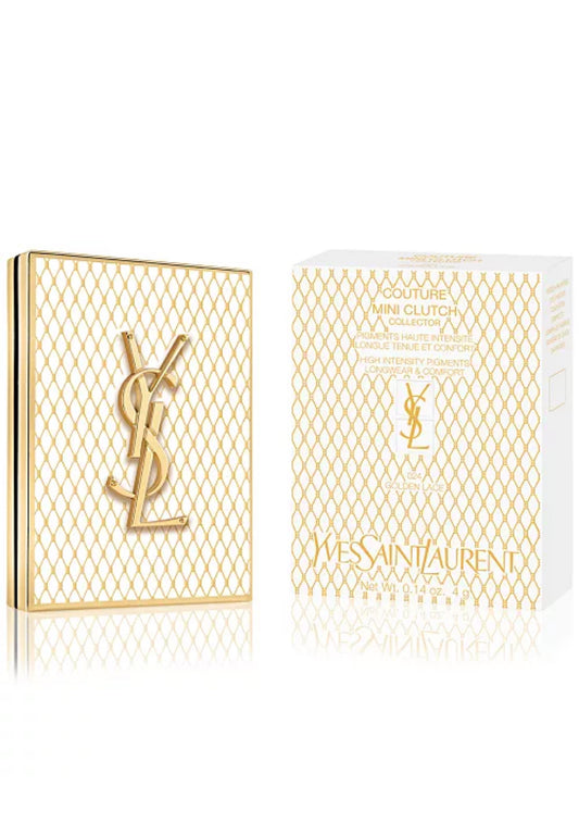 Yves Saint Laurent Limited-Edition Gold Lace Couture Mini Clutch Luxury Eyeshadow Palette