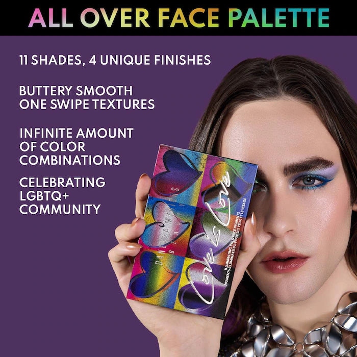 Danessa Myricks Beauty Love is Love All Over Face Palette