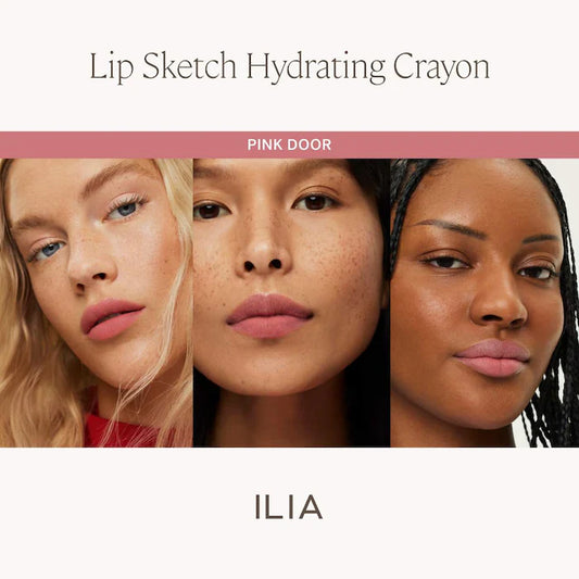 ILIA Lip Sketch Hydrating Lipstick + Lip Liner Crayon