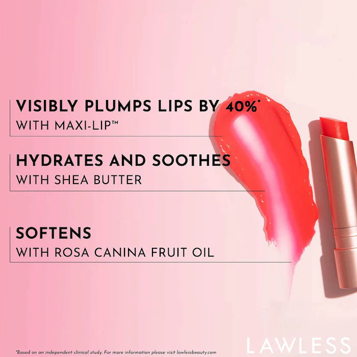 LAWLESS Plump &amp; Pout Lip Balm and Lip Gloss Set