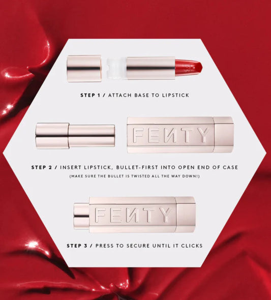 FENTY ICON SEMI-MATTE REFILLABLE LIPSTICK SET