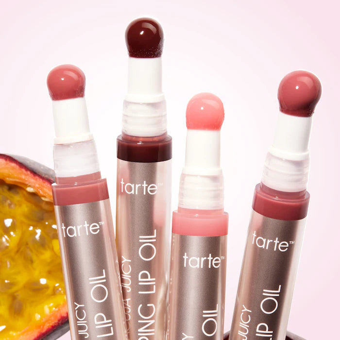 tarte maracuja juicy plumping lip oil