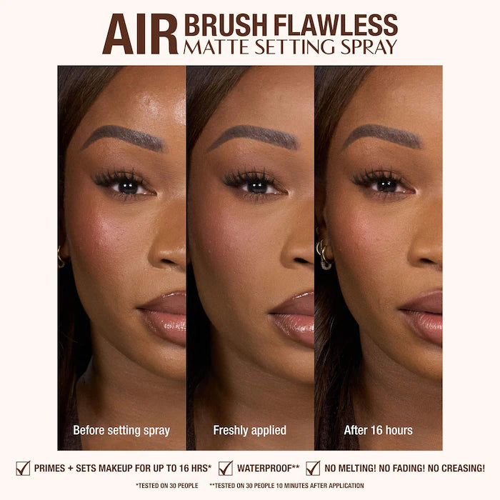Charlotte Tilbury Airbrush Flawless Matte Blurring Waterproof Setting Spray