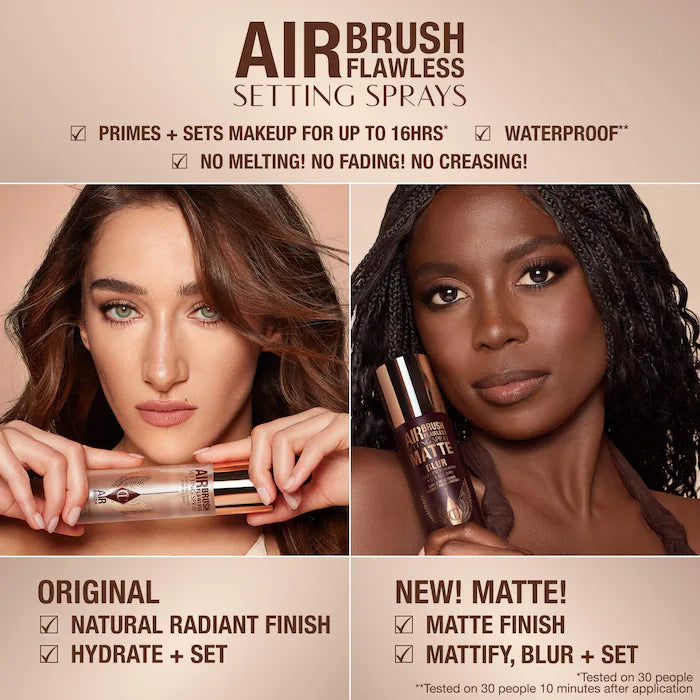 Charlotte Tilbury Airbrush Flawless Matte Blurring Waterproof Setting Spray