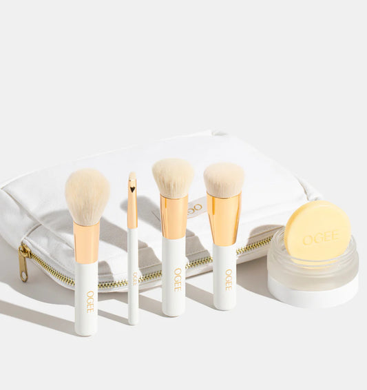 OGEE, The Brush Bundle A COLLECTION OF MAKEUP TOOLS TO PERFECT YOUR COMPLEXION
