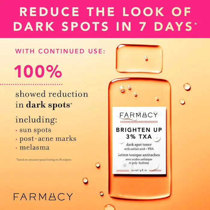 Farmacy Mini Brighten Up 3% TXA Dark Spot Toner with Azelaic Acid