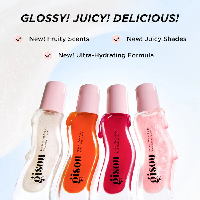 Gisou Honey Infused Hydrating Lip Oil (COCONUT)