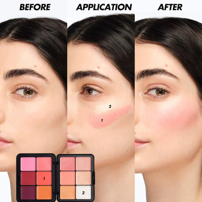 MAKE UP FOR EVER HD Skin Blush & Longwear Cream Face Palette