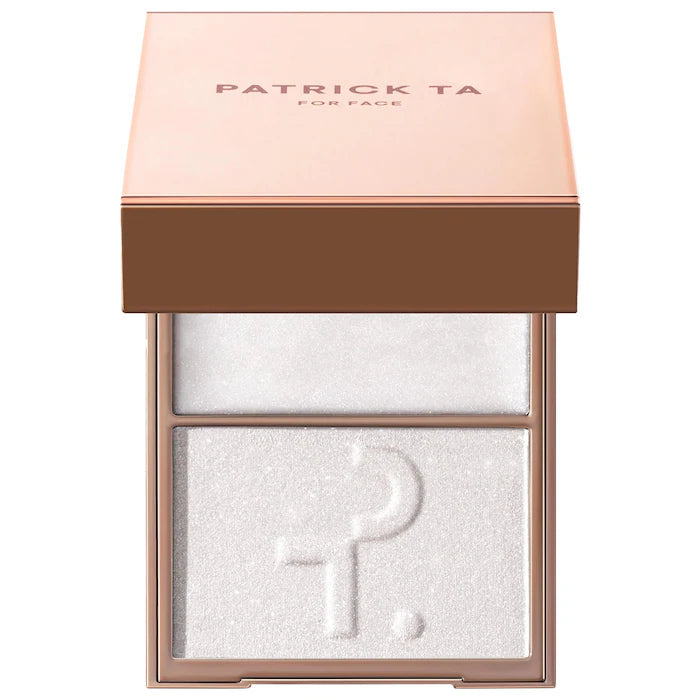 PATRICK TA Major Glow Crème & Powder Light Reflecting Translucent Highlighter Duo