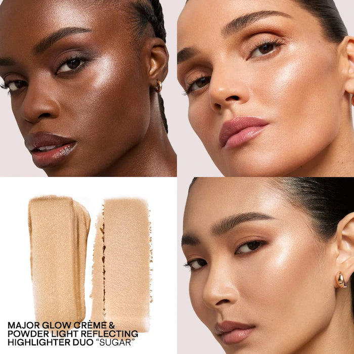 PATRICK TA Major Glow Crème & Powder Light Reflecting Translucent Highlighter Duo