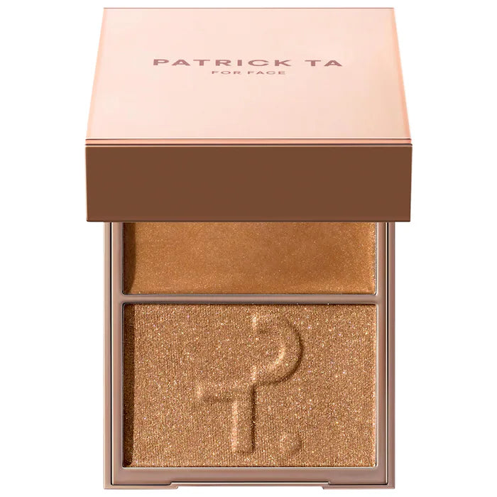 PATRICK TA Major Glow Crème & Powder Light Reflecting Translucent Highlighter Duo