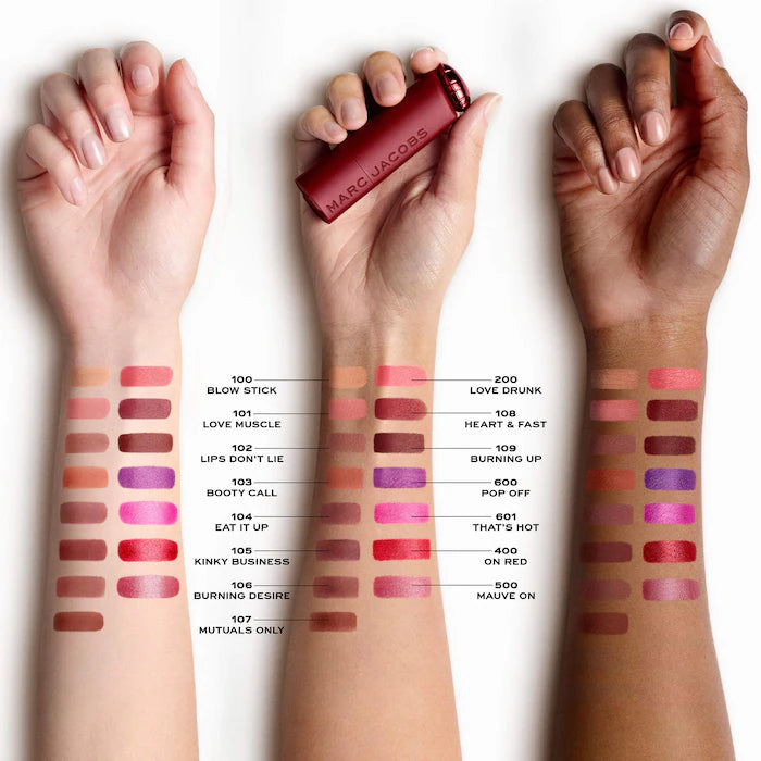Marc Jacobs Beauty, Heart On Long-Lasting Soft Shine Lipstick