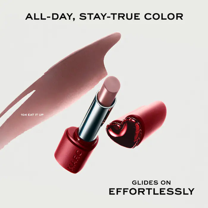 Marc Jacobs Beauty, Heart On Long-Lasting Soft Shine Lipstick