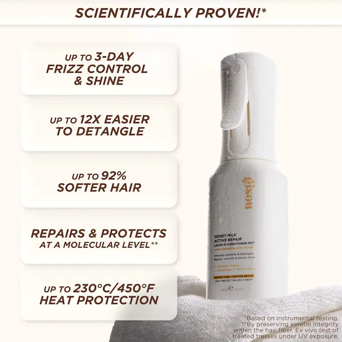 Gisou, Honey Milk Active Repair Leave In Conditioner Mist