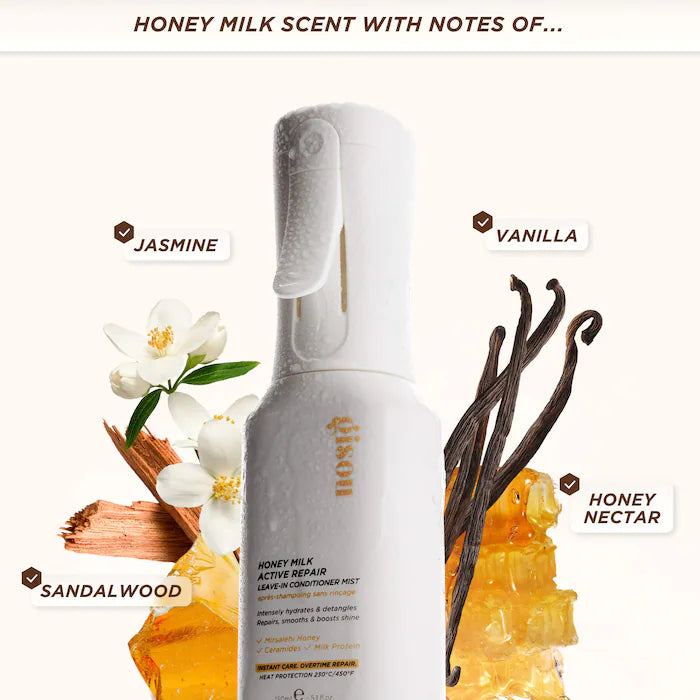 Gisou, Honey Milk Active Repair Leave In Conditioner Mist