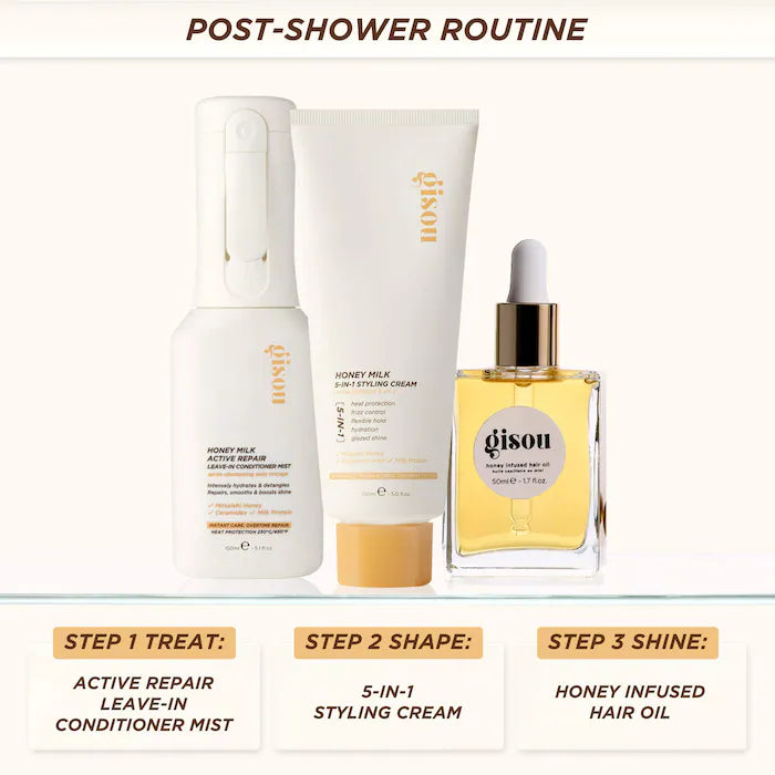 Gisou, Honey Milk Active Repair Leave In Conditioner Mist