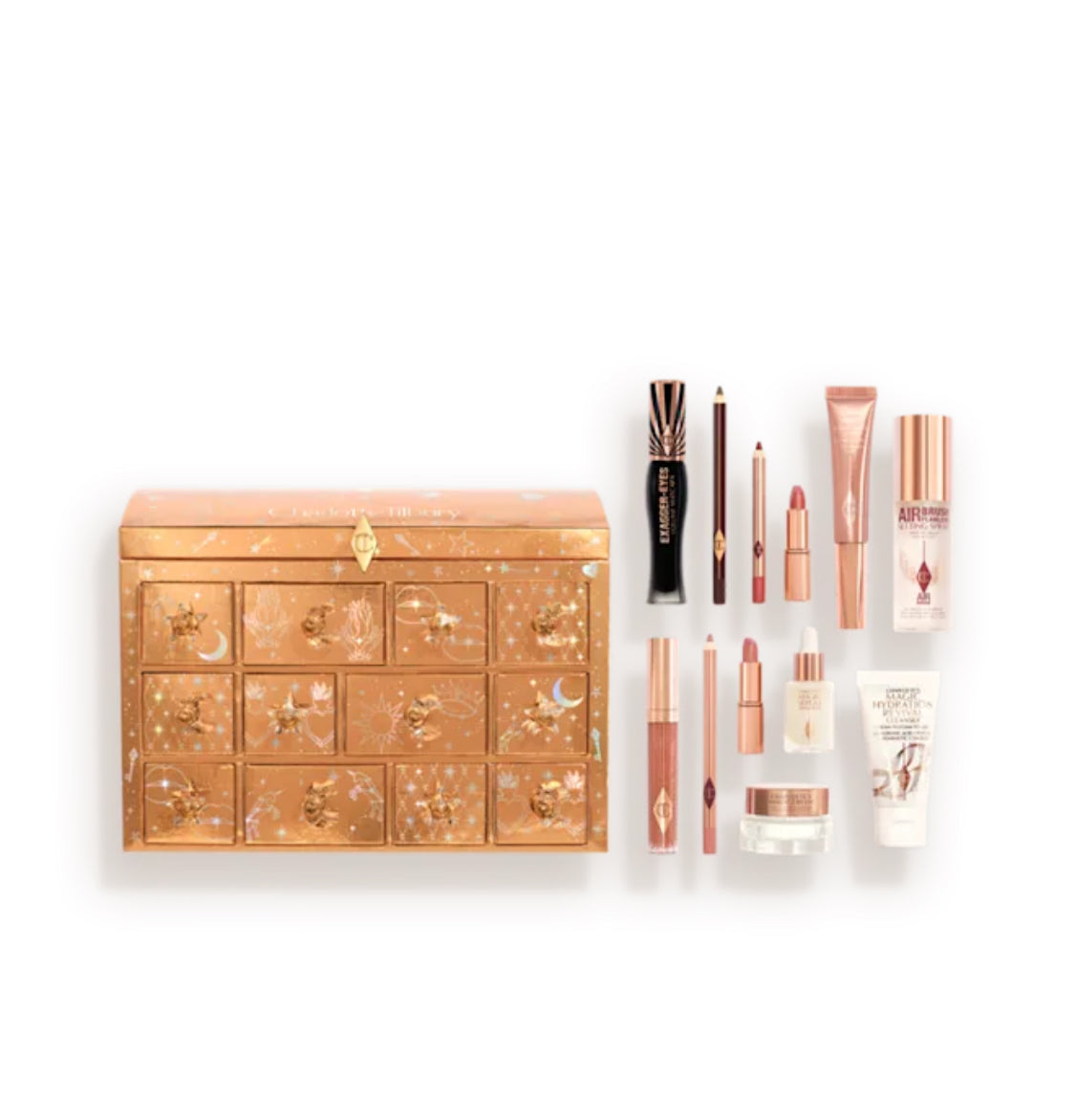 CHARLOTTE’S BEAUTY TREASURE CHEST 12 DOOR BEAUTY ADVENT CALENDAR