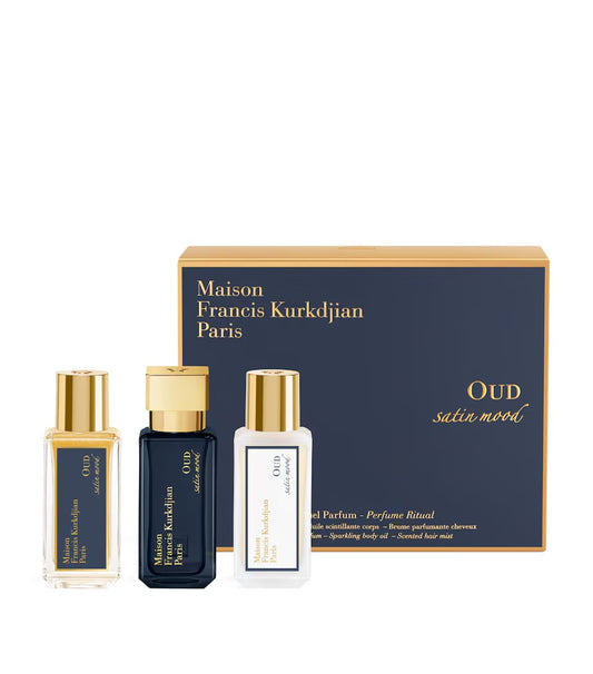 MAISON FRANCIS KURKDJIAN Oud Satin Mood Eau de Parfum Ritual Set (3 x 35ml)