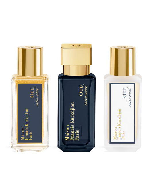 MAISON FRANCIS KURKDJIAN Oud Satin Mood Eau de Parfum Ritual Set (3 x 35ml)