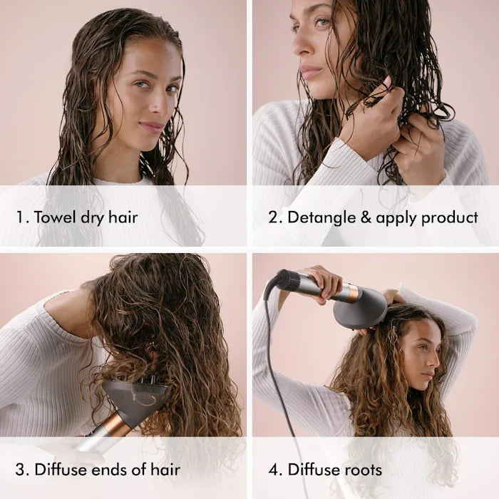 Dyson Airwrap Multi Styler Complete Long Diffuse for Curly & Coily Hair