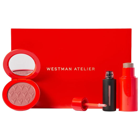 Westman Atelier, Les Étoiles Lip, Blush & Highlighter Edition Set