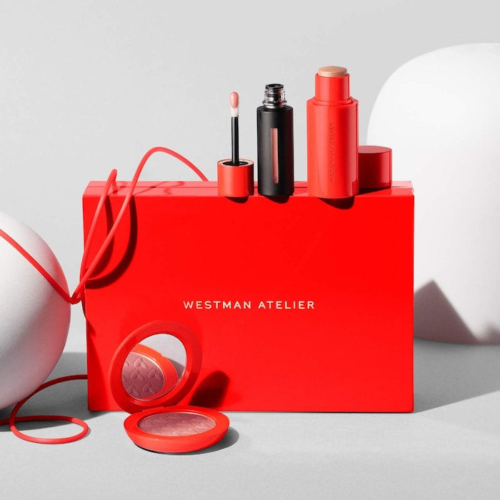 Westman Atelier, Les Étoiles Lip, Blush & Highlighter Edition Set