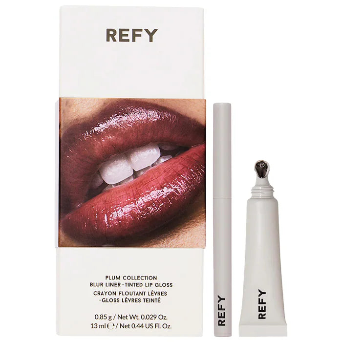 REFY, Plum Lip Liner and Gloss Collection