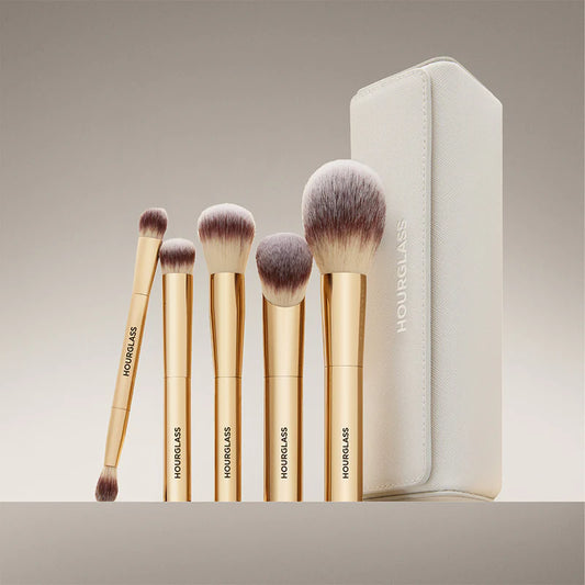 HOURGLASS, FACE AND EYE TRAVEL BRUSH SET