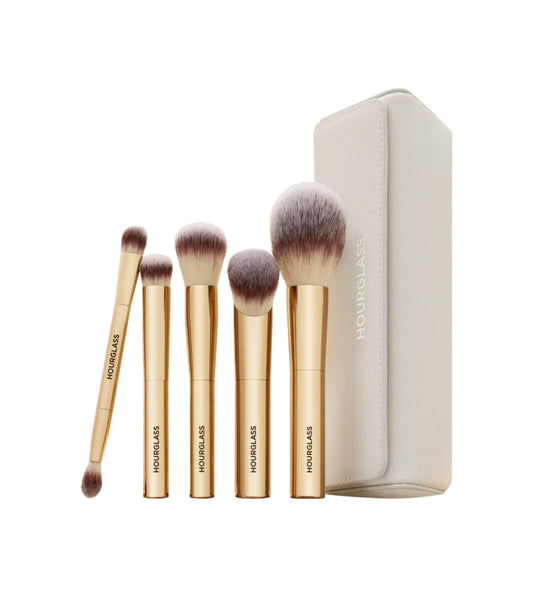 HOURGLASS, FACE AND EYE TRAVEL BRUSH SET