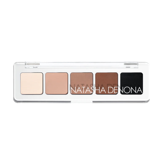 NATASHA DENONA, MINI EYE SCULPT EYESHADOW PALETTE ICONIC FORMULAS, PRO-LEVEL PIGMENTS, USER-FRIENDLY SYSTEMS