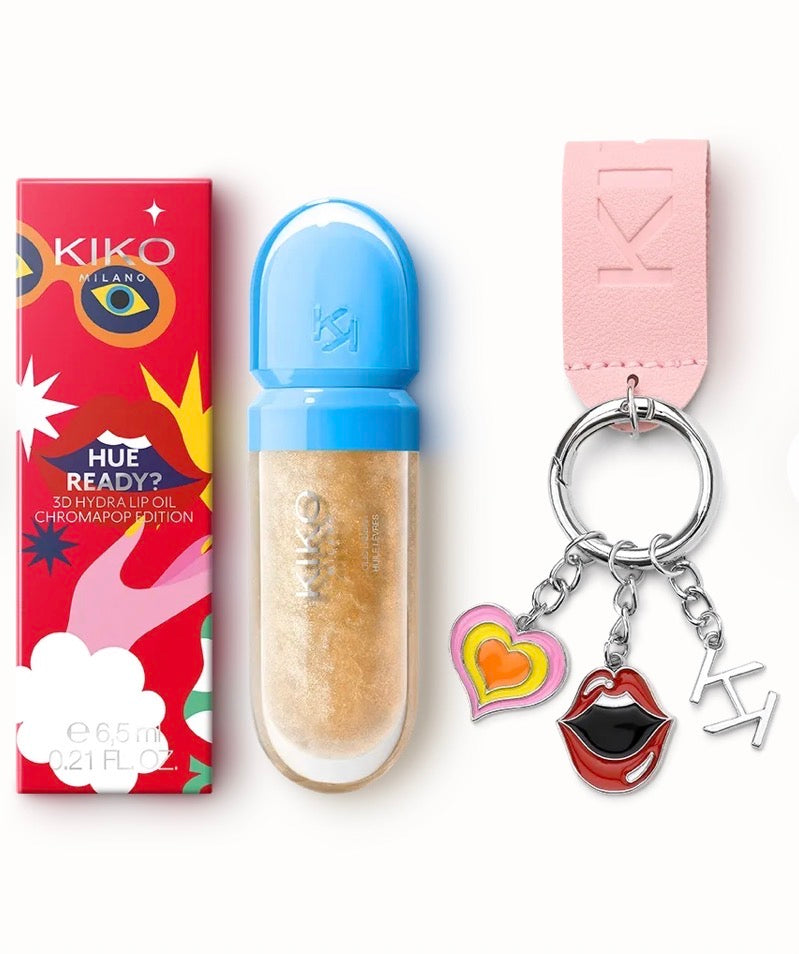 KIKO MILANO, Hue Ready? 3d Hydra Lip Oil Chromapop Edition
