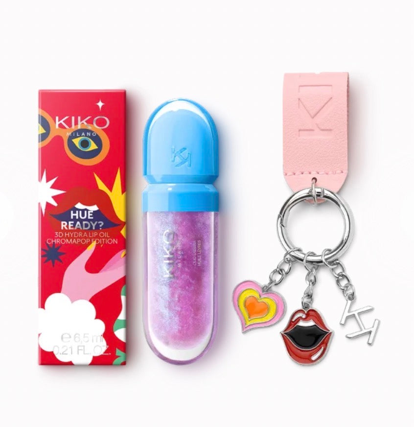 KIKO MILANO, Hue Ready? 3d Hydra Lip Oil Chromapop Edition