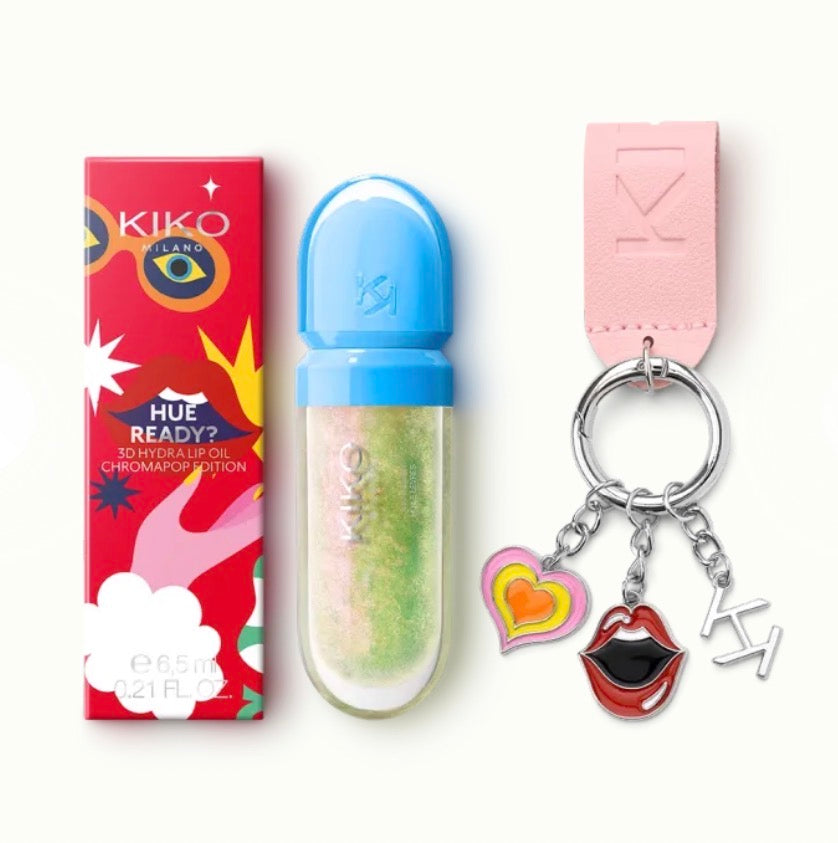 KIKO MILANO, Hue Ready? 3d Hydra Lip Oil Chromapop Edition