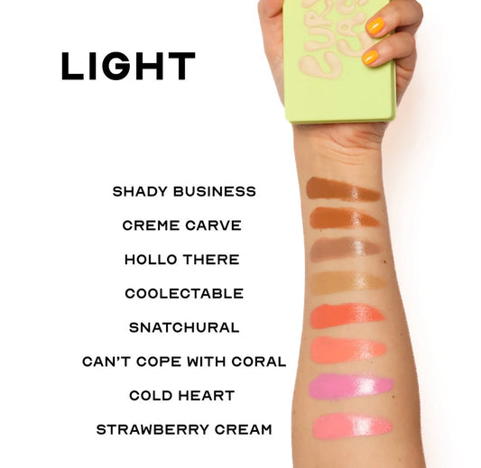 MADE BY MITCHELL, Curve Case Cream Makeup Palette