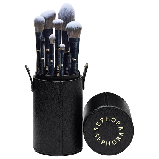 SEPHORA COLLECTION 8-Piece Pro Face and Eye Brush Set