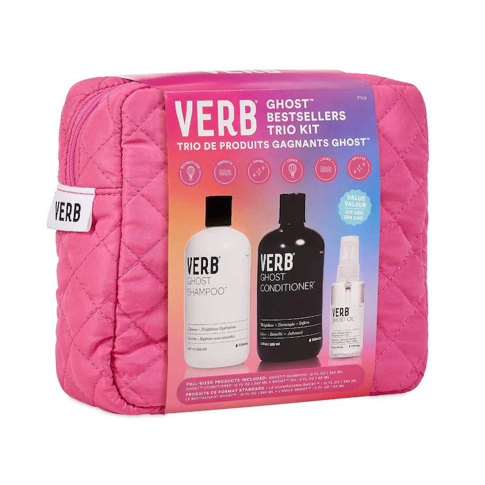 Verb Ghost Bestsellers Trio Hair Kit