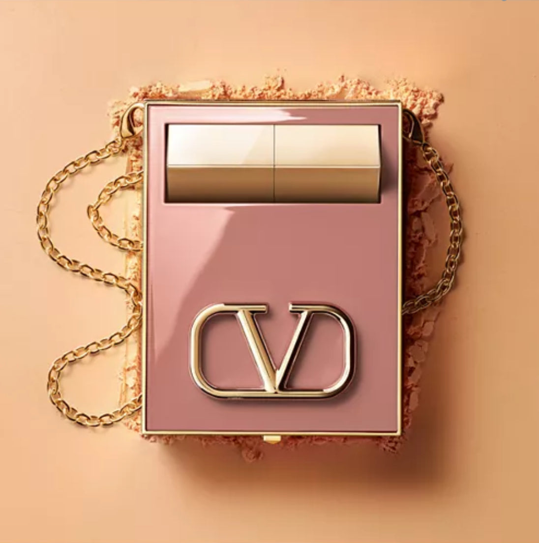 Valentino Go-Clutch Refillable Compact Powder, Go-Clutch