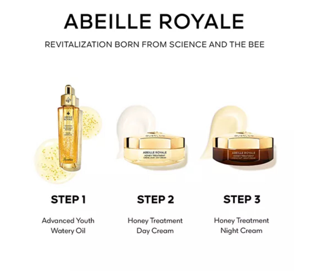 Guerlain Abeille Royale Revitalizing Day & Night Skincare Set