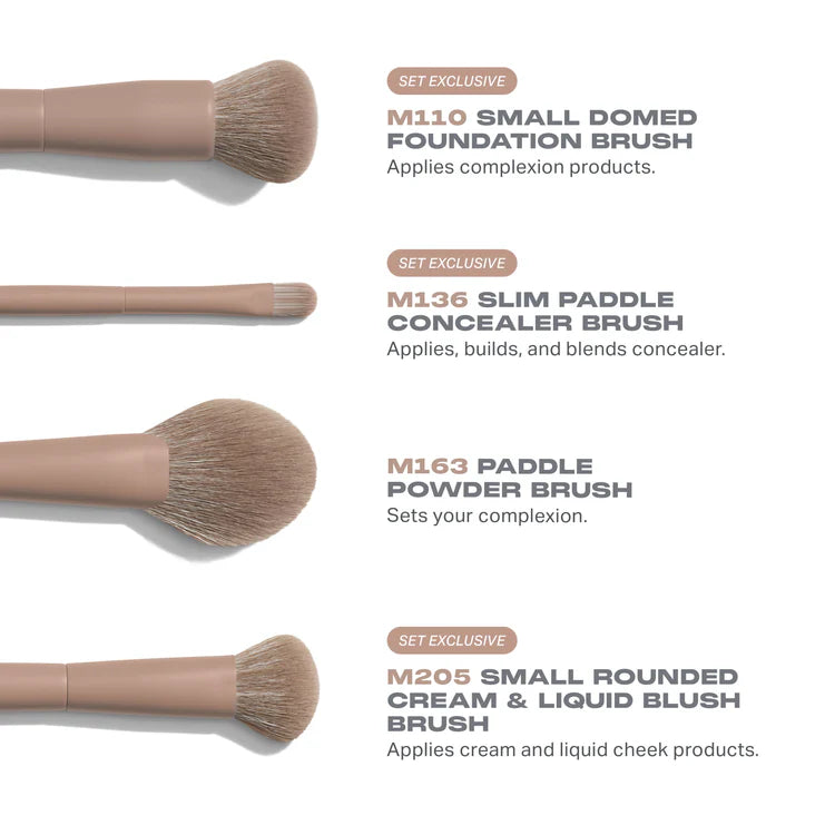 MORPHE, CUSTOM BLENDS BRUSH COLLECTION GIFT SET, EXCLUSIVA DE LANZAMIENTO.