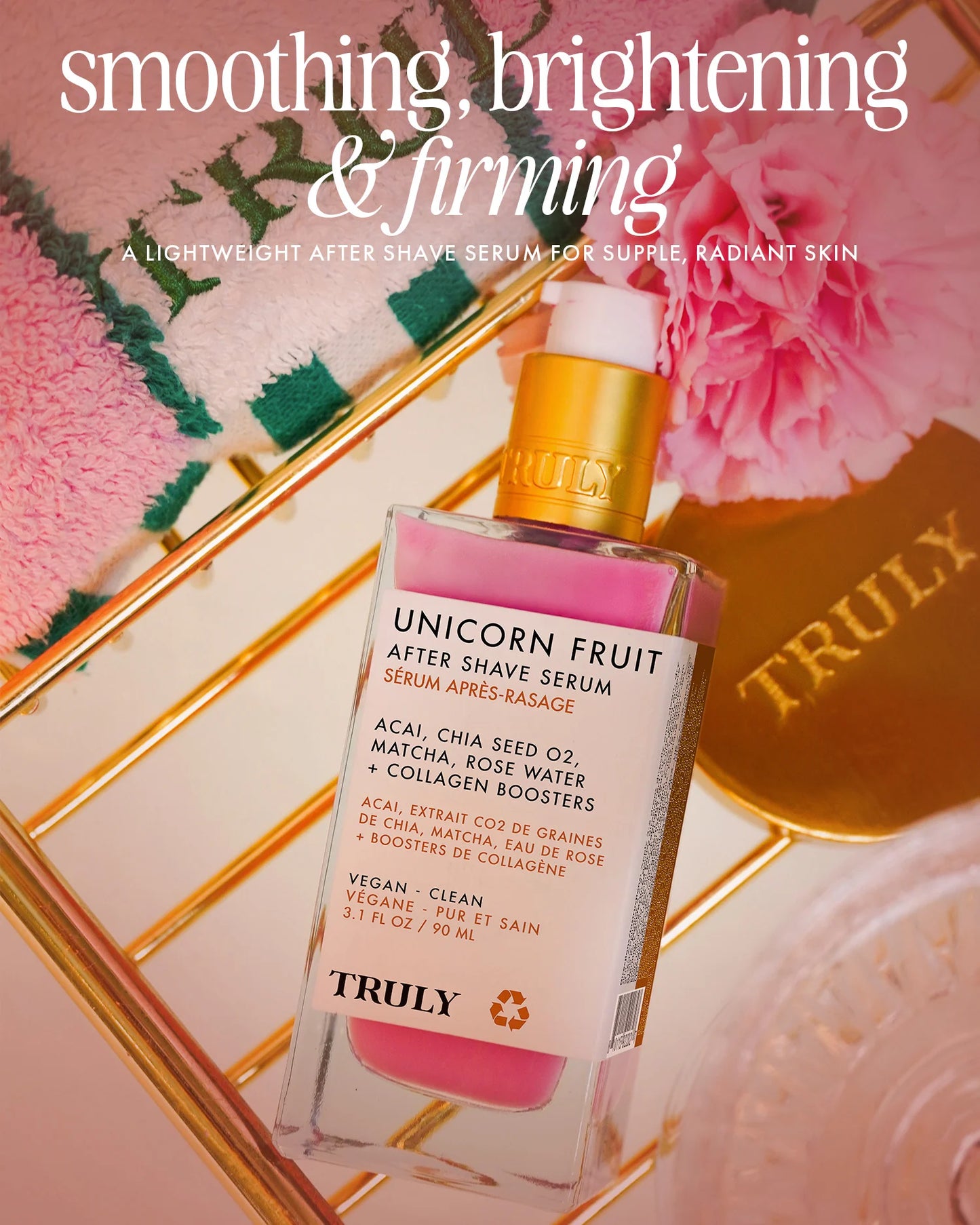 TRULY BEAUTY, Unicorn Fruit After Shave Serum Rejuvenating Shave Serum