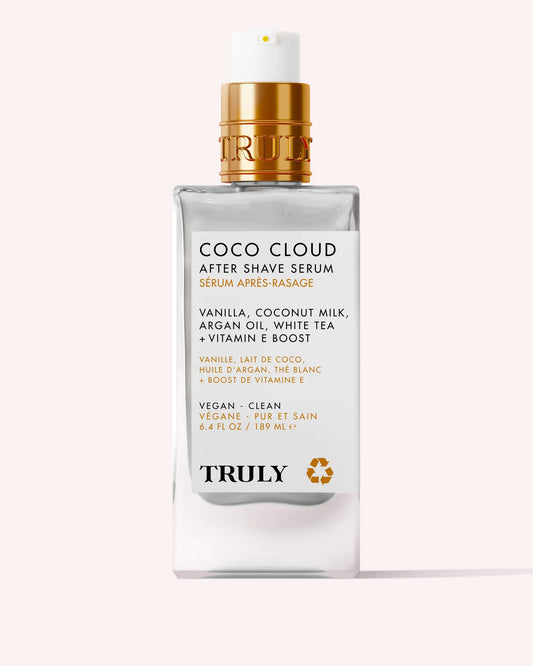 TRULY BEAUTY, Coco Cloud After Shave Serum Post-Shave Skin Soother