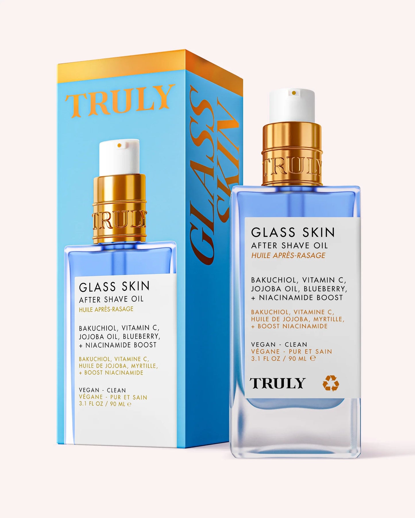 TRULY BEAUTY, Glass Skin After Shave Oil Airbrush Effect Oil