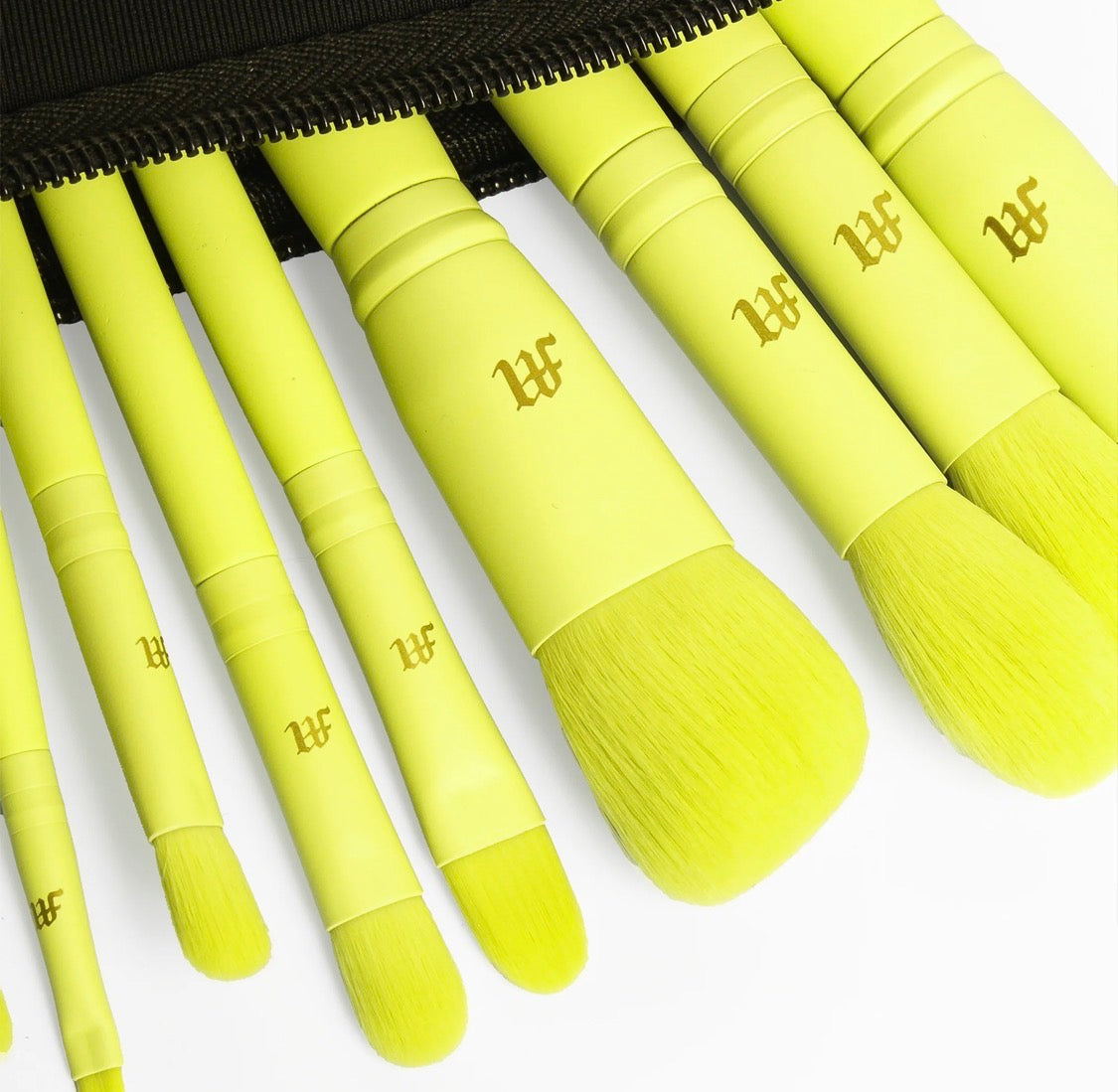 MADE BY MITCHELL, 16 Piece Makeup Brush Set &amp; Brush Pouch
