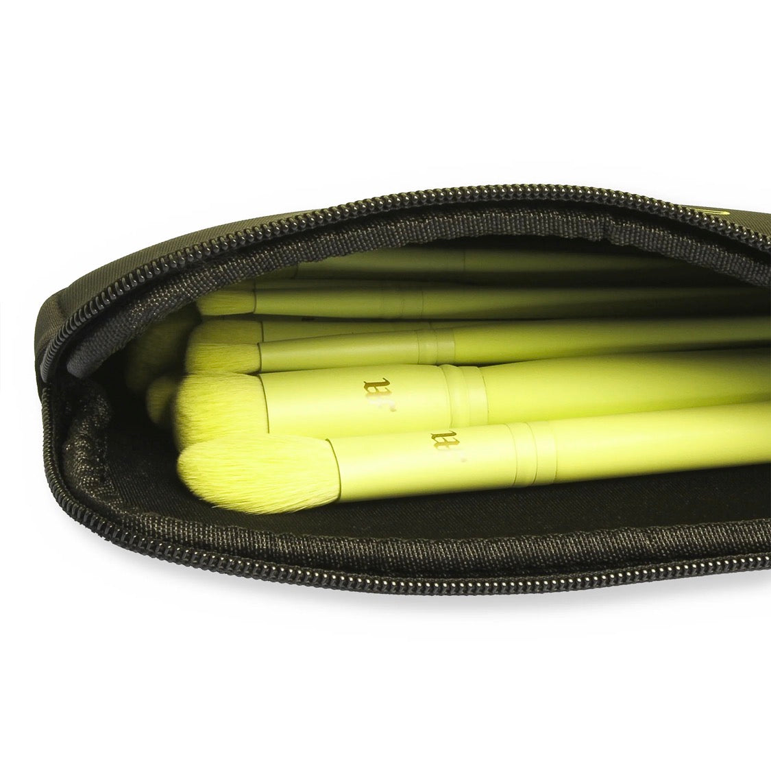 MADE BY MITCHELL, 16 Piece Makeup Brush Set &amp; Brush Pouch