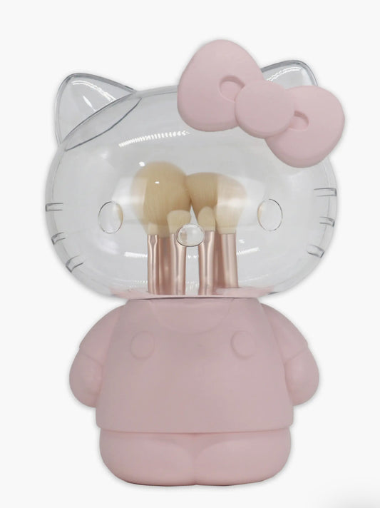 IMPRESSIONS VANITY CO., x Sanrio Hello Kitty 6-Piece Makeup Brush Set & Container