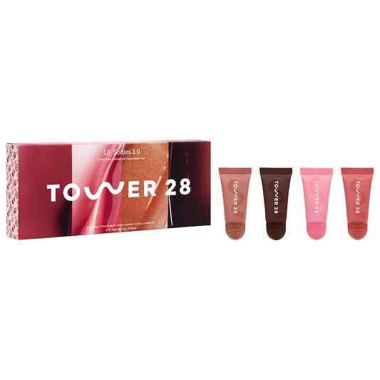 Tower 28 Beauty, Mini Lil’ Softies LipSoftie Lip Treatment Set
