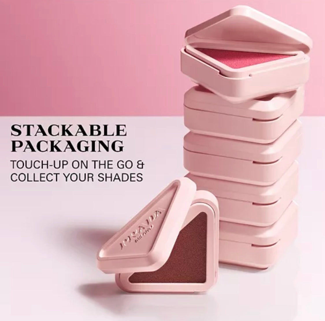 Prada Beauty 4-Piece Blush and Lip Balm Bundle Set