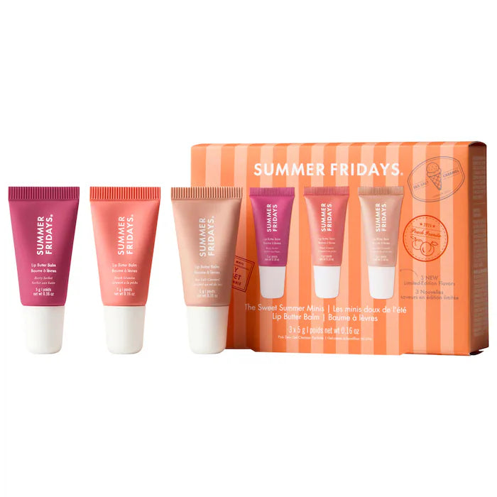Summer Fridays, The Sweet Summer Minis Lip Butter Balm Trio Set